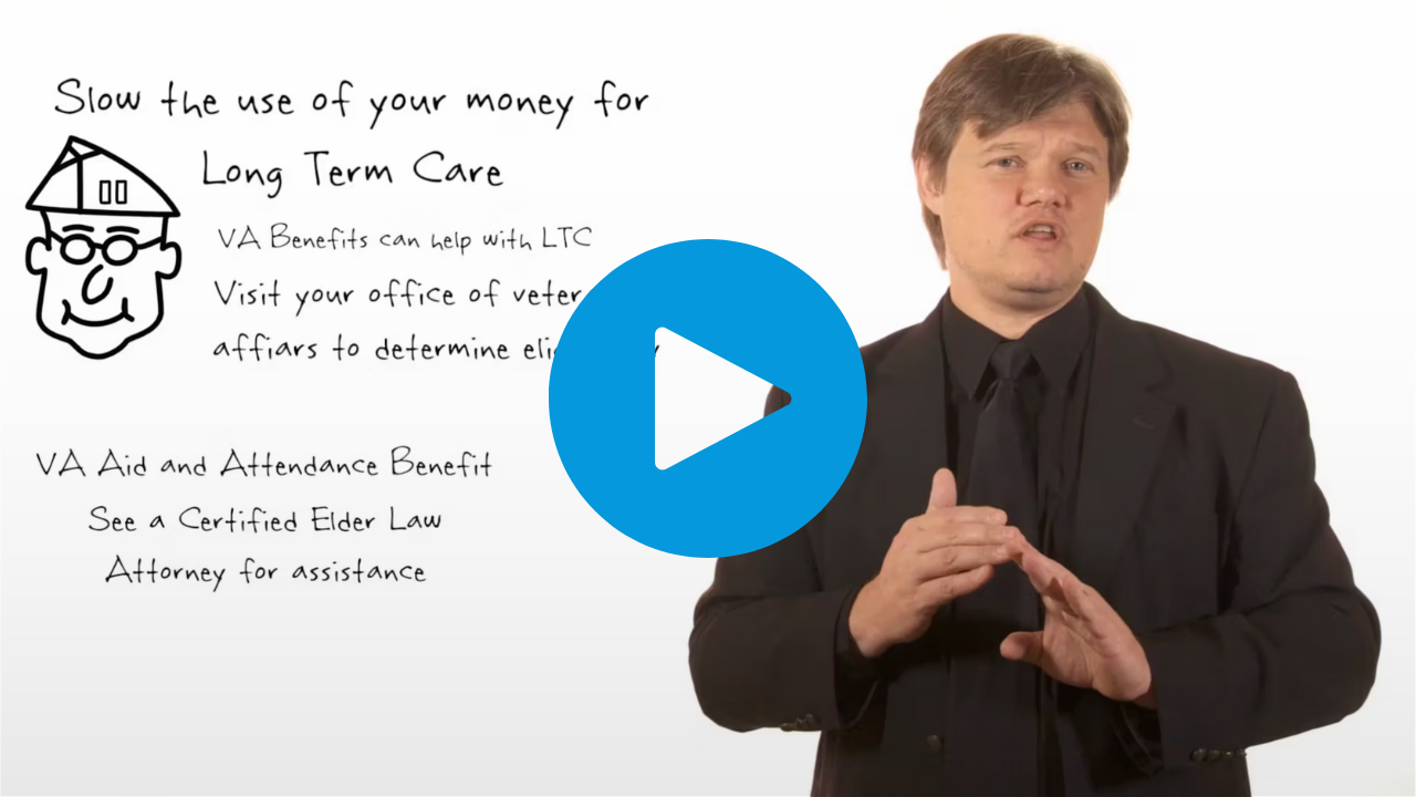 Paying for Long Term Care Part 5 VA Benefits David McGuffey, CELA